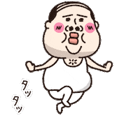 タンクトップ伝説小 Sticker