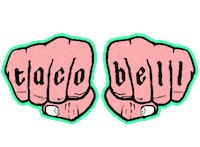 Tacos Burrito Sticker by Taco Bell