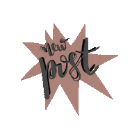Star Hand Lettered Sticker