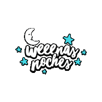 Luna Buenas Noches Sticker