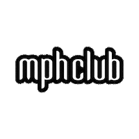 mphclub car beach club cars Sticker