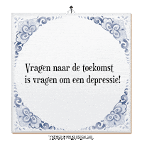 Humor Hoop Sticker by Tegelspreuken.nl