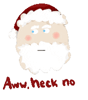 Santa Clause Christmas Sticker