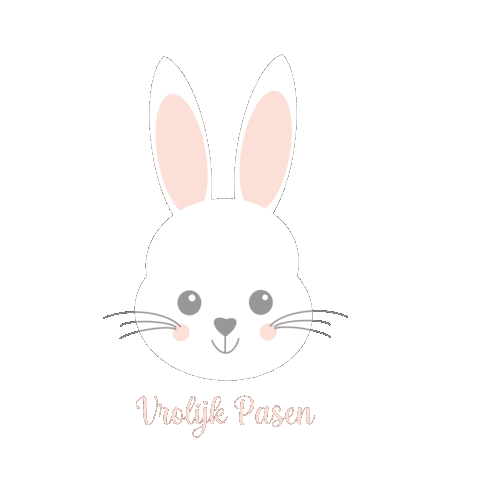 Beaujoliedesign bunny spring easter easterbunny Sticker