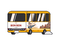bonboncitytourhanoi cute bus bonbon citytour Sticker