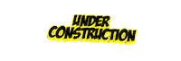under construction text Sticker