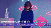 lonelywhale plastic zooey deschanel 1990 lonely whale GIF