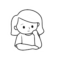 Sleepy Girl Sticker