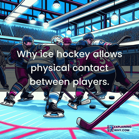 Ice Hockey Physical Contact GIF by ExplainingWhy.com