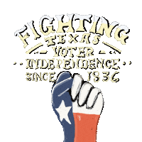 Independence Day Texas Sticker by Creative Courage