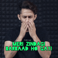Hindi Gifs Facepalm GIF by Digital Pratik