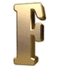 text gold STICKER