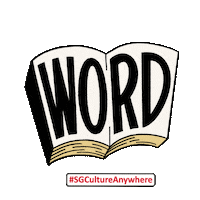 Book Read Sticker by National Arts Council Singapore