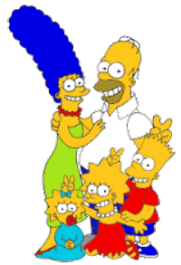 simpson STICKER