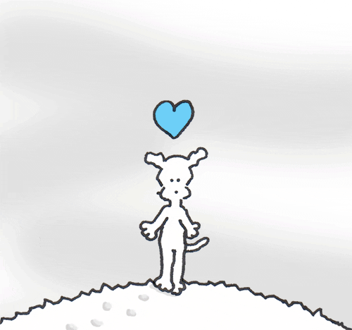 i love you Shivering GIF by Chippy the dog