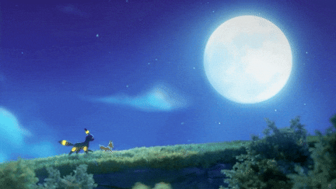 Full Moon Halloween GIF by Pokémon