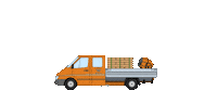 Delivery Truck Sticker by Nieruchomoscioteka