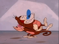 ren and stimpy nicksplat GIF