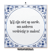 Support Respect Sticker by Tegelspreuken.nl