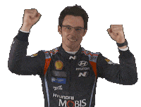 Thierry Neuville Hyundai Sticker by FIA World Rally Championship
