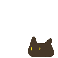 Black Cat Sticker