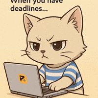 Serious Cat GIF by Persona