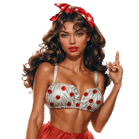 pinupperu party girl fiesta peru Sticker