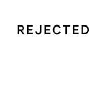 Rejected Design Sticker by Stupendous Studio