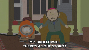 eric cartman storm GIF by South Park 