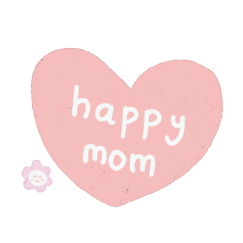 gerhanaa happy heart mom happymom Sticker