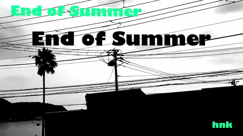End Of Summer GIF by KaoruHironaka