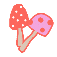 Fruit Mushroom Sticker by stych