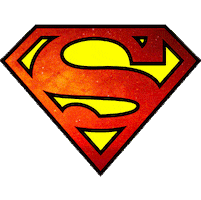 Man Of Steel Fire Sticker