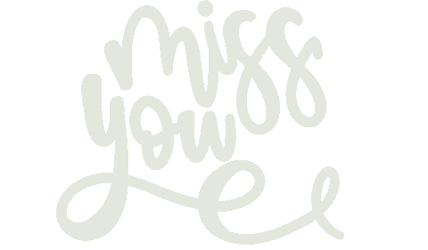 Miss You Sticker