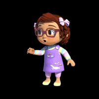 Animation Wink GIF by Moonbug