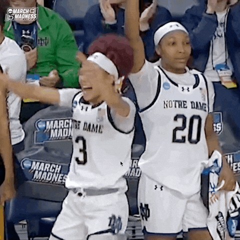 Excited Lets Go GIF by NCAA March Madness