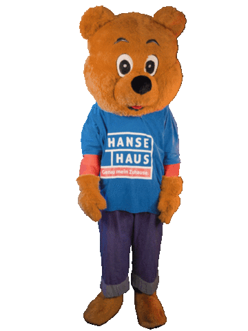 Bear Waving Sticker by Hanse Haus