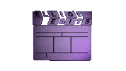 ElliotEdits new video newvideo clapperboard clapper board Sticker