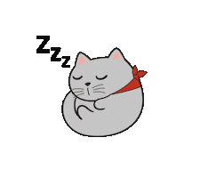 Sleepy Nicole Sticker by GentleCat