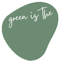 audreysodyanata love new nature green Sticker