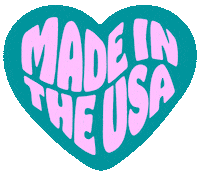 United States Heart Sticker by Sung & Co