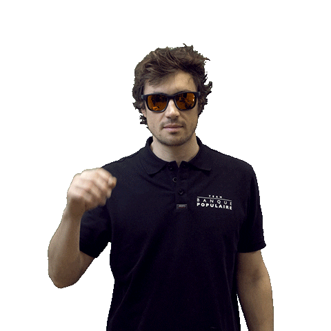 Team Wow Sticker by Voile Banque Populaire