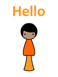 Diversity Hello Sticker