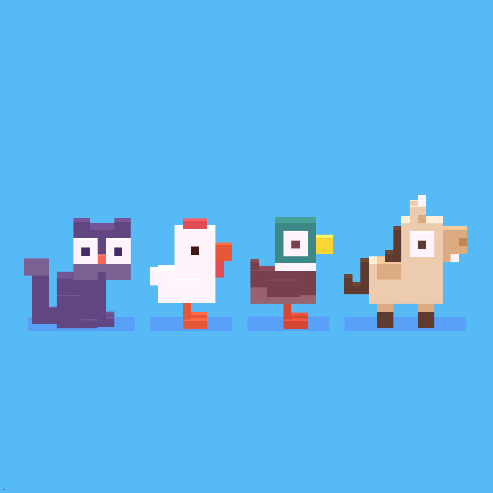 Happy Sunday Hello GIF by Crossy Road
