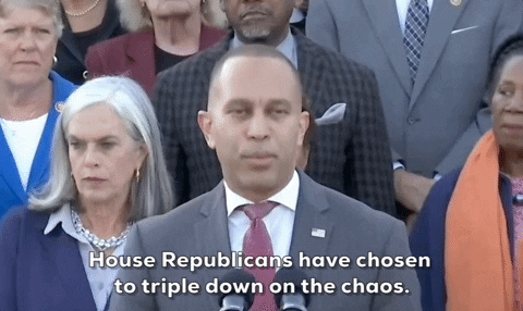 House Republicans Jeffries GIF by GIPHY News