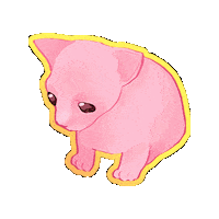Cat Pink Sticker