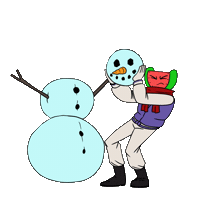 Happy Christmas Sticker by Fruits Music