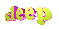 sleep Sticker
