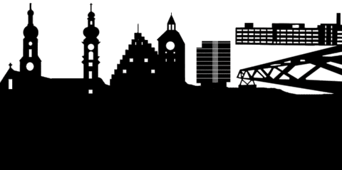 Bayern Skyline Sticker by markusmuehlbauer