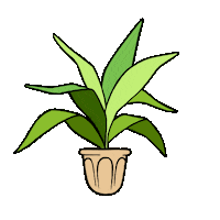 Flower Plant Sticker